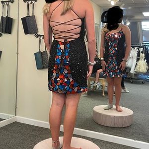 Primavera short formal dress, size 8. Never worn, receipt in hand.